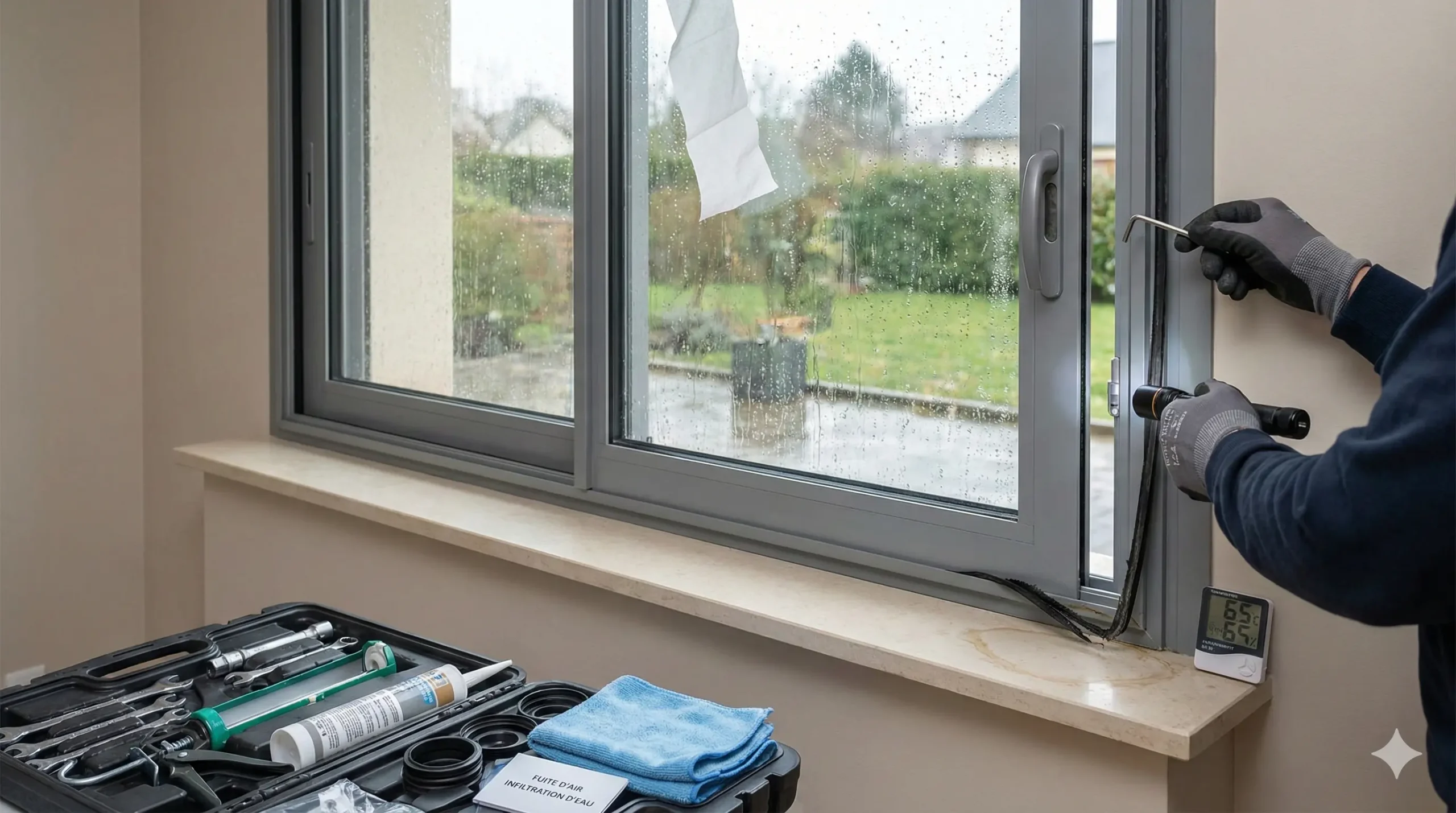 fenêtre k-line problème