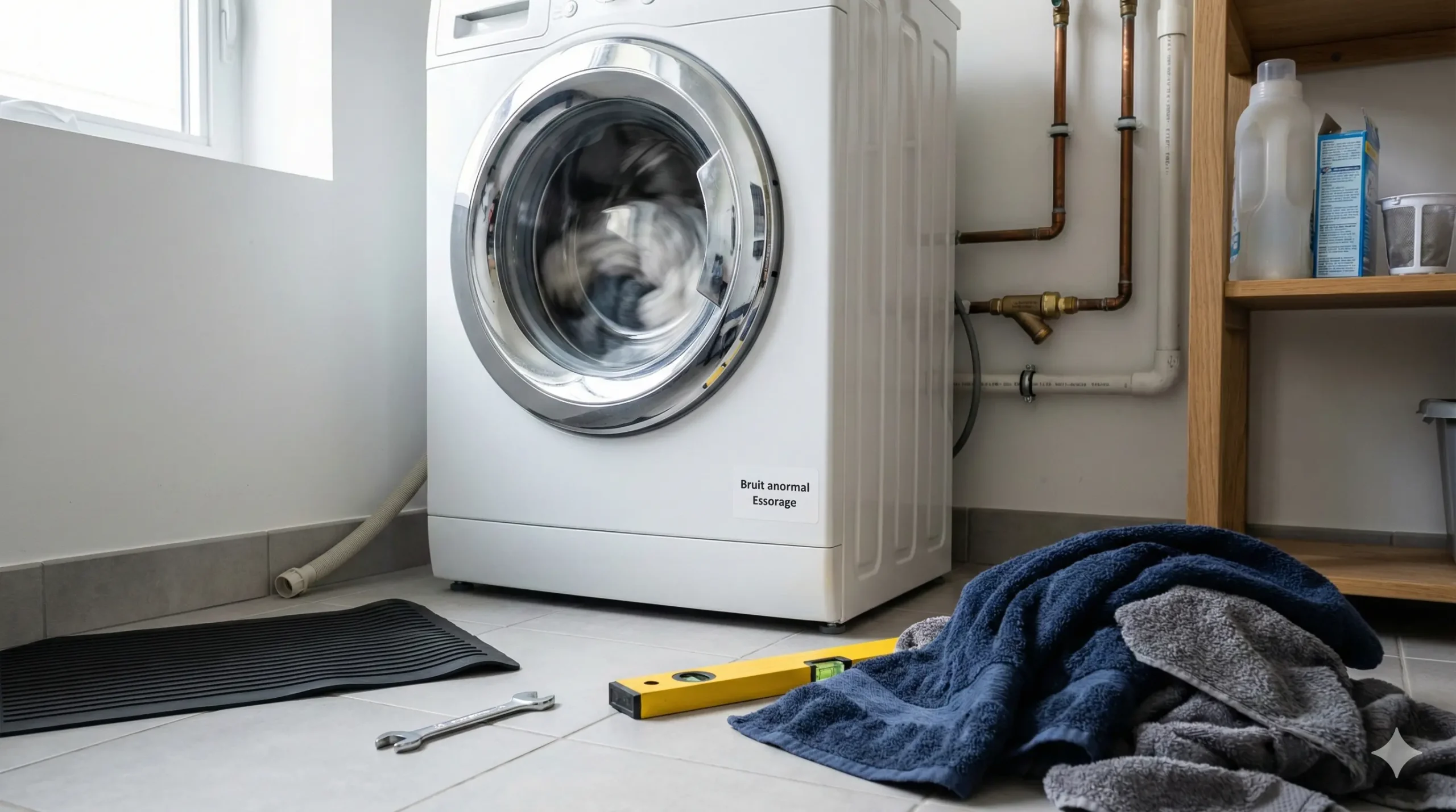 machine à laver bruit marteau piqueur